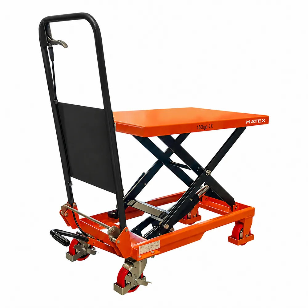 150kg Rated Manual Scissor Lift Table