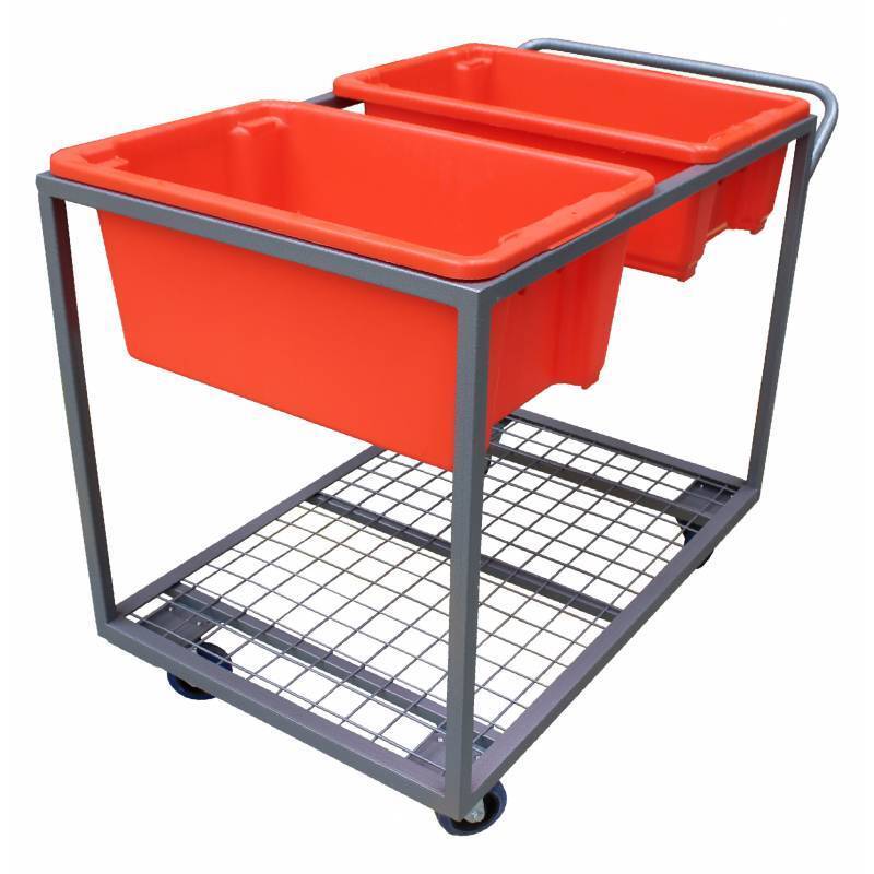 340kg Rated Stock / Order Picking Trolley - TS4B