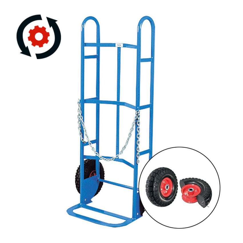 220kg Rated Handtruck Hand Trolley