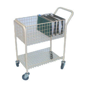 220kg Rated Office File Trolley Cart