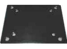 4 Holes Wheel Plate - 130mm x 100mm